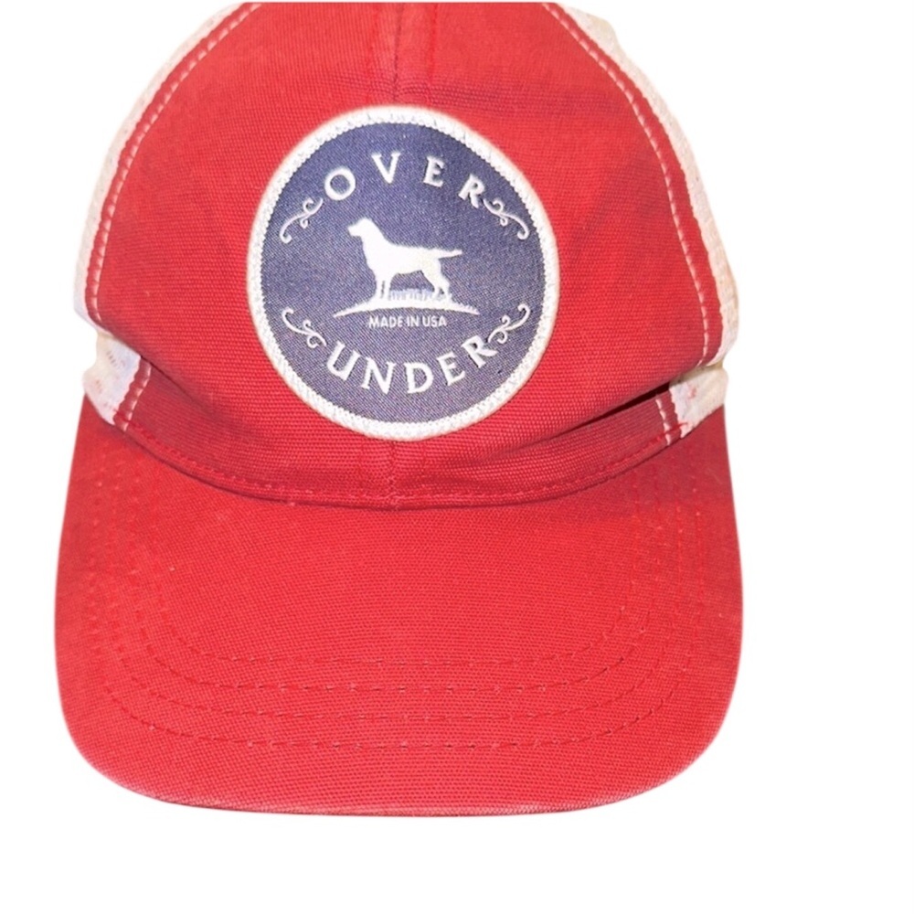 Over and Under red baseball cap